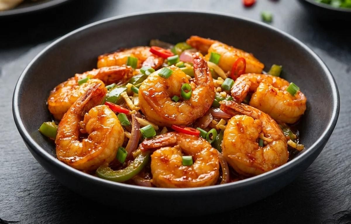 Szechuan King Prawns